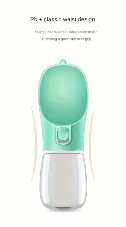 Portable Dog Water Bottle – Travel Dispenser, Leak-Proof for Walking & Hiking