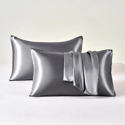 2pcs Satin Pillowcase for Skin and Hair, Satin Pillow Cases Set of 2