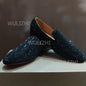 Gold Full Crystal Shiny Men's Loafers Wine Red Black Gradient Oxfords Flat Shoes Party Luxury Clogs Round Toe Casual Print Shoes