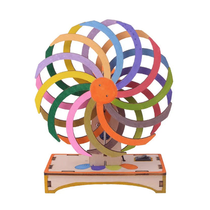 DIY Handmade Magic Window Science Experiment Kit, Physics Education Model Toy for Children Gift