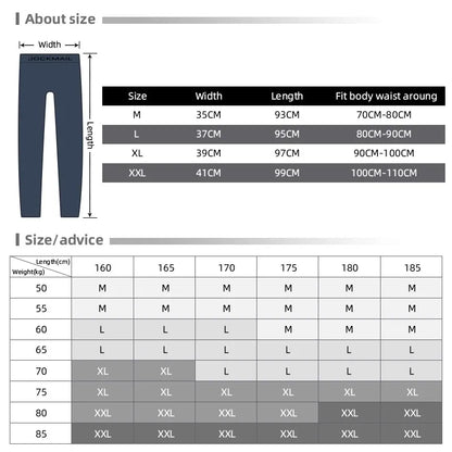 Men's Thermo Underwear Fashion Men Thermal Long Johns Mens Sexy Underwear Penis Pouch Warm Male Leggings Pants Autumn Winter