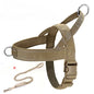 Dog Tactical Vest Nylon Outdoor Water-Repellent Dog Clothing Large and Medium-sized Dog Training Vest Harness Traction