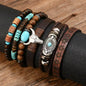 Vintage Casual 6 Pc/set Handmade Men Women Bracelets