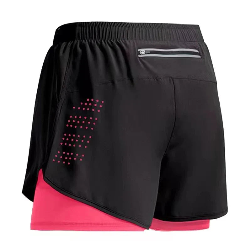 Men's Running Shorts 2 In 1 Quick Dry