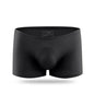 Ice silk underwear men's seamless ultra-thin transparent boxer shorts sexy one piece summer breathable youth tide four corners