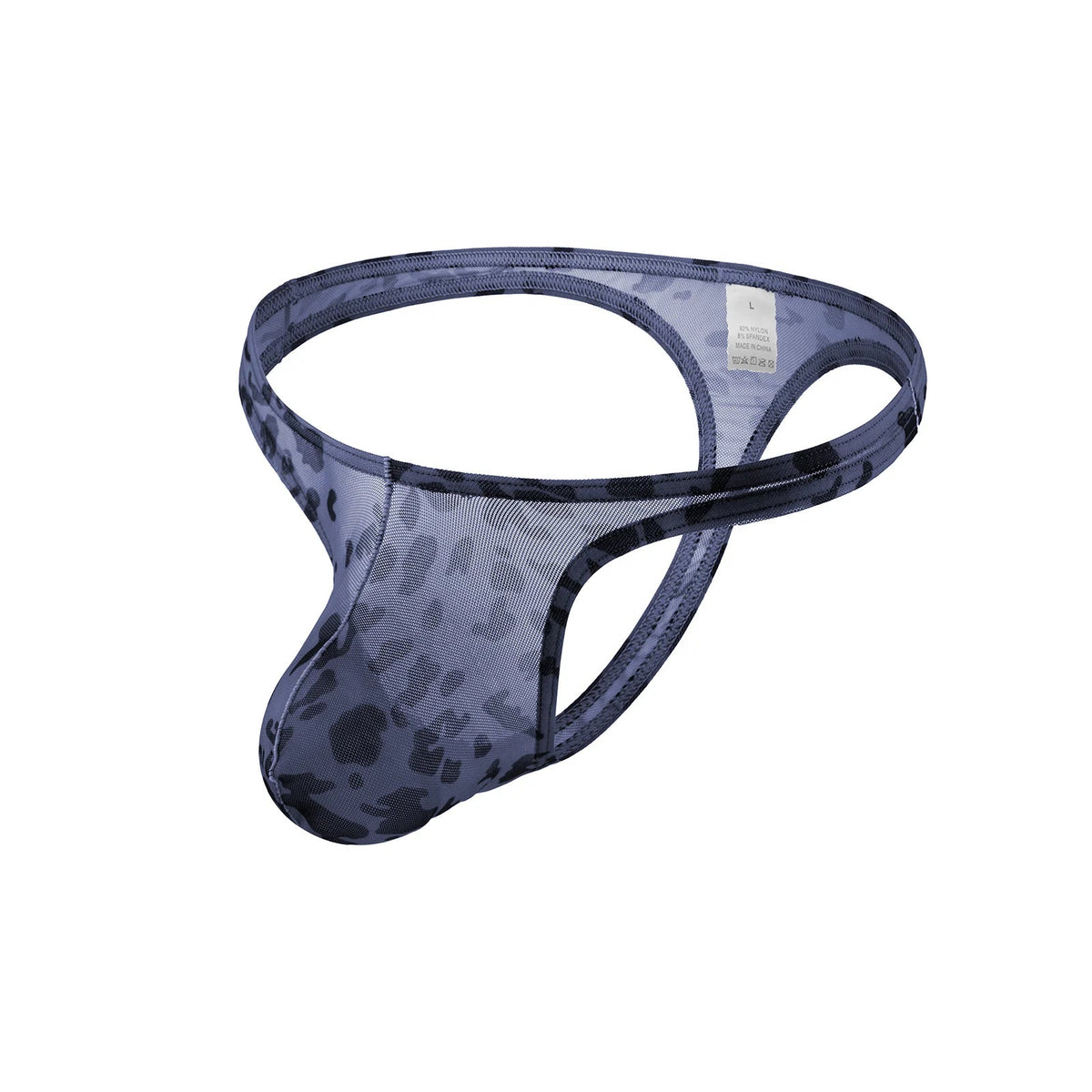 CLEVER-MENMODE Mesh Thong Men Sheer Sexy Underwear Transparent Panties T-back Penis Pouch G String Underpants Erotic Lingerie