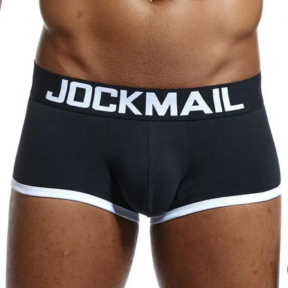 Brand Mens Underwear Boxer Trunks Gay Penis Pouch cueca boxer calzoncillos hombre Man Boxer Shorts Sleepwear panties