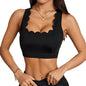 Anfilia Quick Dry Scalloped Sports Bra
