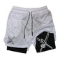 FlexiFit 2-in-1 Performance Running Shorts