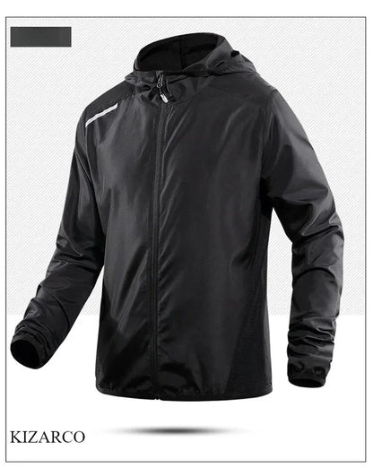 UltraLight Hooded Running Jacket - Windproof & Waterproof