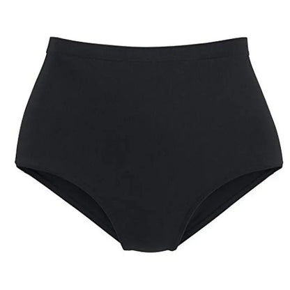 Floral High-Waist Bikini Shorts - Plus Size Swimwear