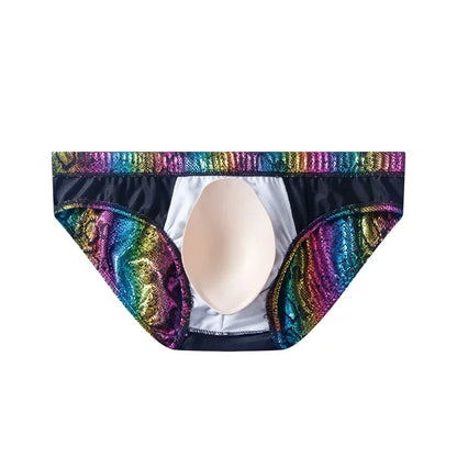 Push Up Padded Men's Sexy Summer Beach Short  Swimming Briefs Swimwear Surf Beach Brief Surfing Trunks Beach Wear Swimsuit