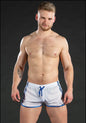 Men's sweatpants hole dry breathable sexy beach outdoor casual three-quarter pants（MNDK-05)