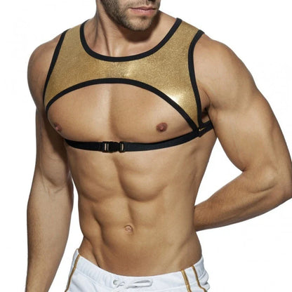 Party Clip Harness Men Shoulder Strap Neoprene Tank Top for Athletic ,Fitness, Club, Bar Stage Show ,You Can Use It ,Up To You.