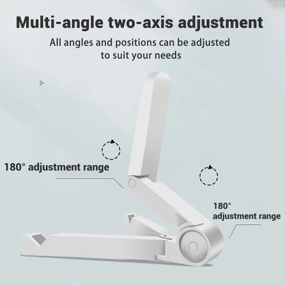 Universal Tablet Holder Portable Foldable Tablet Stand Desktop Mobile Phone Holder For iPhone Xiaomi Huawei Tablet Accessories