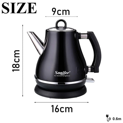 1.2l Colorful 304 Stainless Steel Electric Kettle 1500w Household 220V
