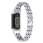 Fitbit Charge 6, 5, 4, 3 & 2 Rhinestone Bracelet Band, 3 Rows