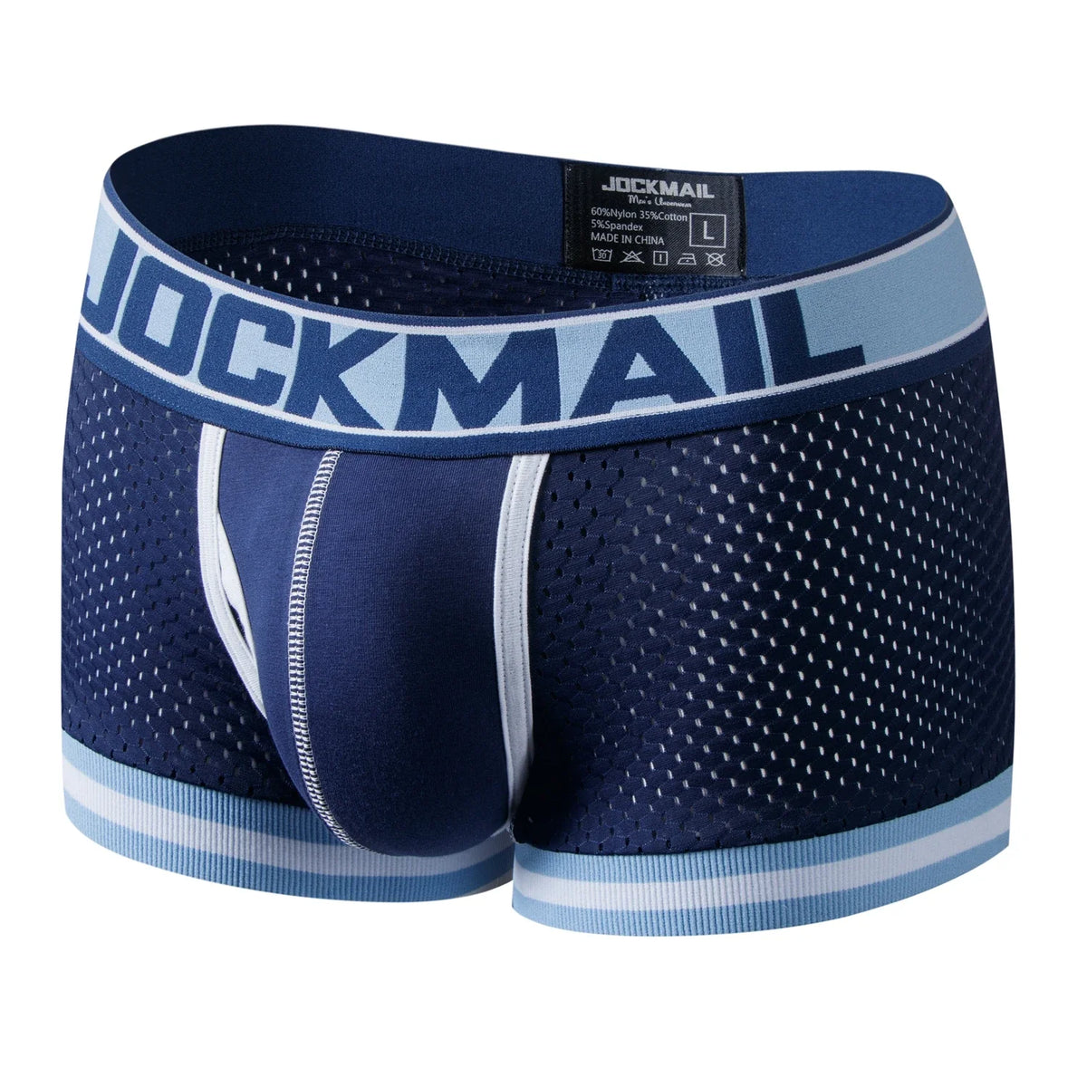 Mens Underwear Boxer Breathable Mesh Boxer Brief Male Underpants Sexy Panties  Mens Bodysuit Trunks PantQuick Dry Sports Fitness