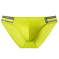 Men Bikini Briefs Sexy Underwear Gay Panties Comfortable Penis Pouch Slip Hombre Cuecas Male Underpants Nylon Mesh Quick Dry
