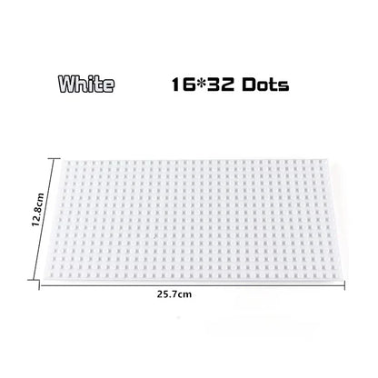Classic Building Block Baseplate for Creative Construction Toy Sets