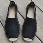 Mens Espadrilles Men Patchwork Slip on Summer Shoes Loafers Breathable Canvas Shoe Jute Wrapped Women Shoes Unisex