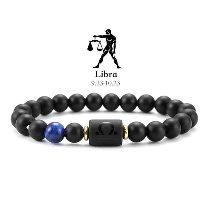 Sagittarius Zodiac Bracelet Natural Stone