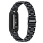 Fitbit Inspire 3 Stainless Steel Link Bracelet Band, Solid & Two-Tone