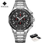 Relogio Masculino WWOOR Mens Watches 2024 Top Brand Luxury Wrist Watches For Men Gold Big Golden Male Chronograph Wristwatch Man