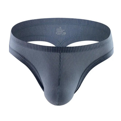 Men's Underwear Breathable T-Back Sexy Thongs G-String Big Penis Pouch Thong Panties Male Lingerie Underpants Briefs