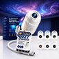 2027 Upgraded Hd Smart Dynamic 5d Holographic Night Light Projector, Plug and Play Hd Star Projector, 360° Adjustable Hd Galaxy