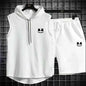 Summer Men's Casual Hooded Tracksuit Set