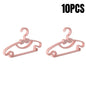 5-50pcs Baby Hangers Plastic Kids Clothes Storage Hanger for Nursery