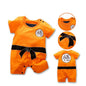 Baby Anime Clothes Vegeta Rompers Newborn Kuririn Roshi Training Outfit Infant Kids Halloween Cartoon Cosplay Costume Jumpsuit