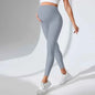 Seamless High Waist Maternity Yoga Leggings