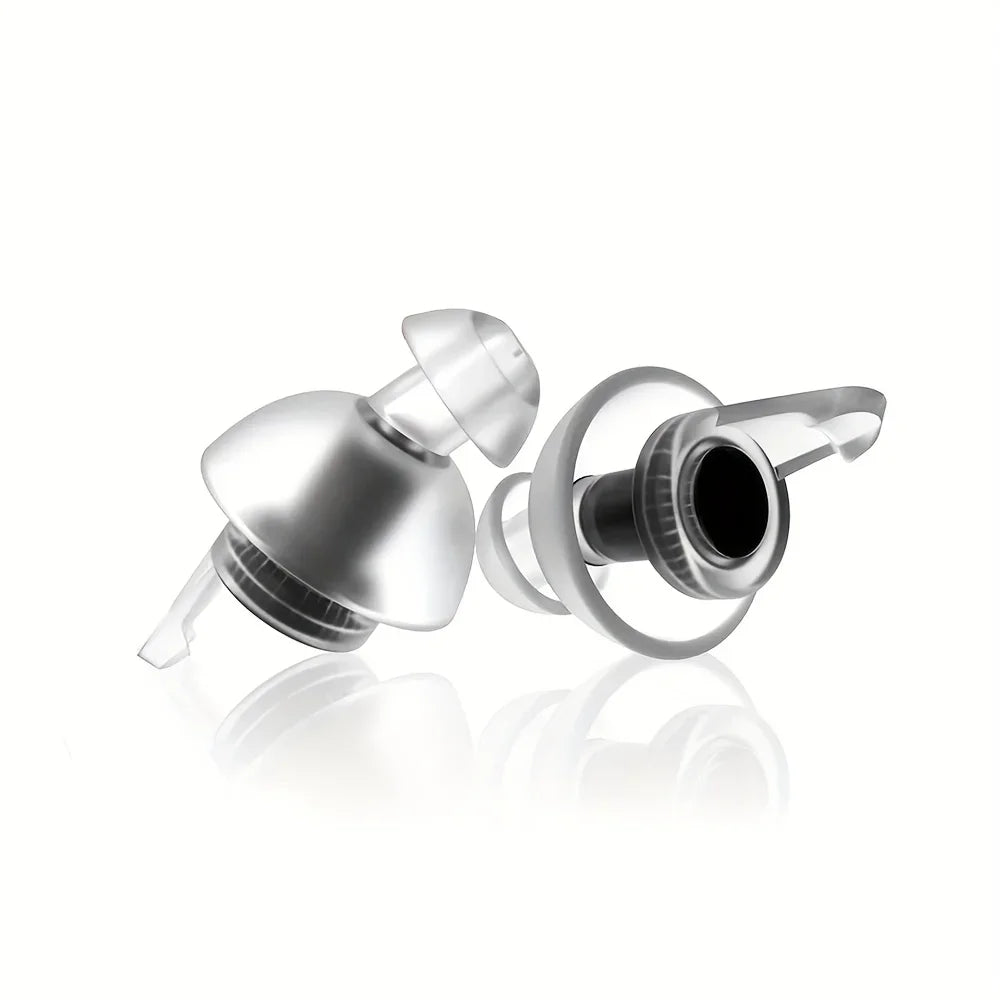 Ear Plugs High Fidelity Concert - Ear Protection for Concerts, Musicians Reusable/Hypoallergenic Earplugs - Noise Reduction