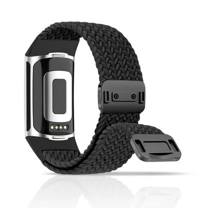 Fitbit Charge 5 & 6 Braided Nylon Band - Magnetic Clasp Strap