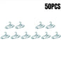 5-50pcs Baby Hangers Plastic Kids Clothes Storage Hanger for Nursery