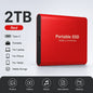 Space Efficient External Hard Drive 2TB Portable Mobile Hard Disk for Family Daily Photo Saveing PC Laptop