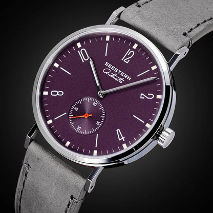 SEESTERN 2024 New Men Watch Automatic Business Wristwatches ST1701 Movement Ultra Thin Clock Top Brand Luxury  Fashion Casual