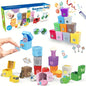 Montessori Farm Train Counting & Sorting Learning Toy Set