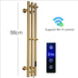 OXG Electric Heated Towel Rack Wall Mounted Bathroom Towel Warmer Dryer Heater 3 Bars Timer Touch Control WiFi Energy Saving