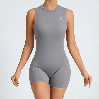 Allure Women's Backless Sport Jumpsuit Playsuit