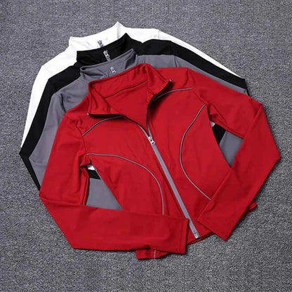 Women's UV Protection Reflective Yoga Jacket