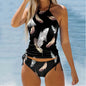 Women’s Floral Tankini Set with Boyshorts