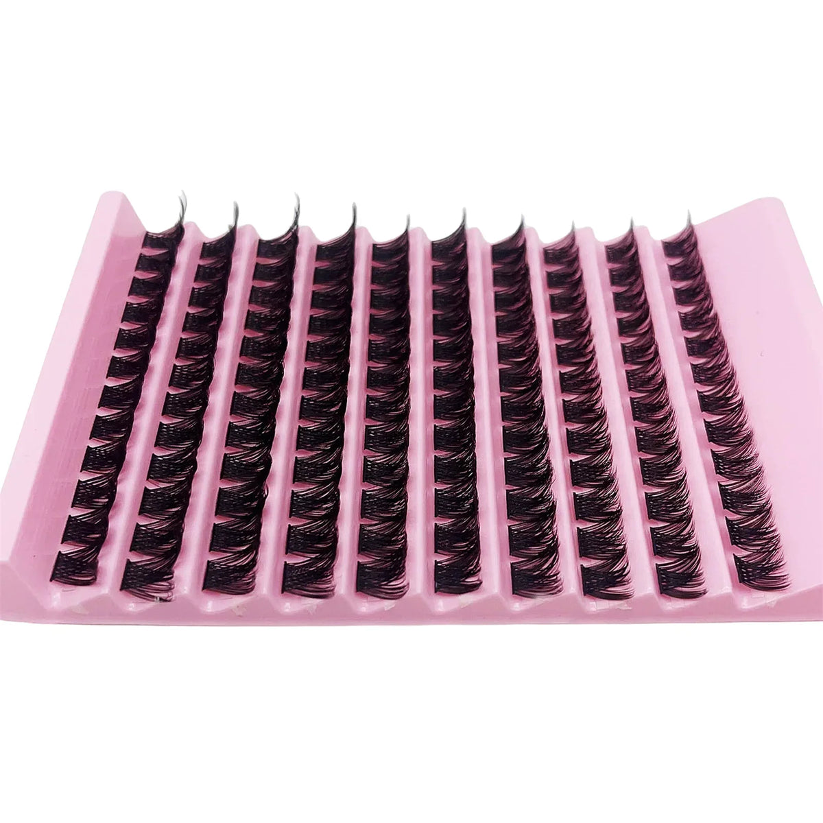 Fluffy Volume Lash Clusters 120pcs D Curl Individual Lashes Thick DIY Eyelash Extensions Cluster Lashes for Makeup