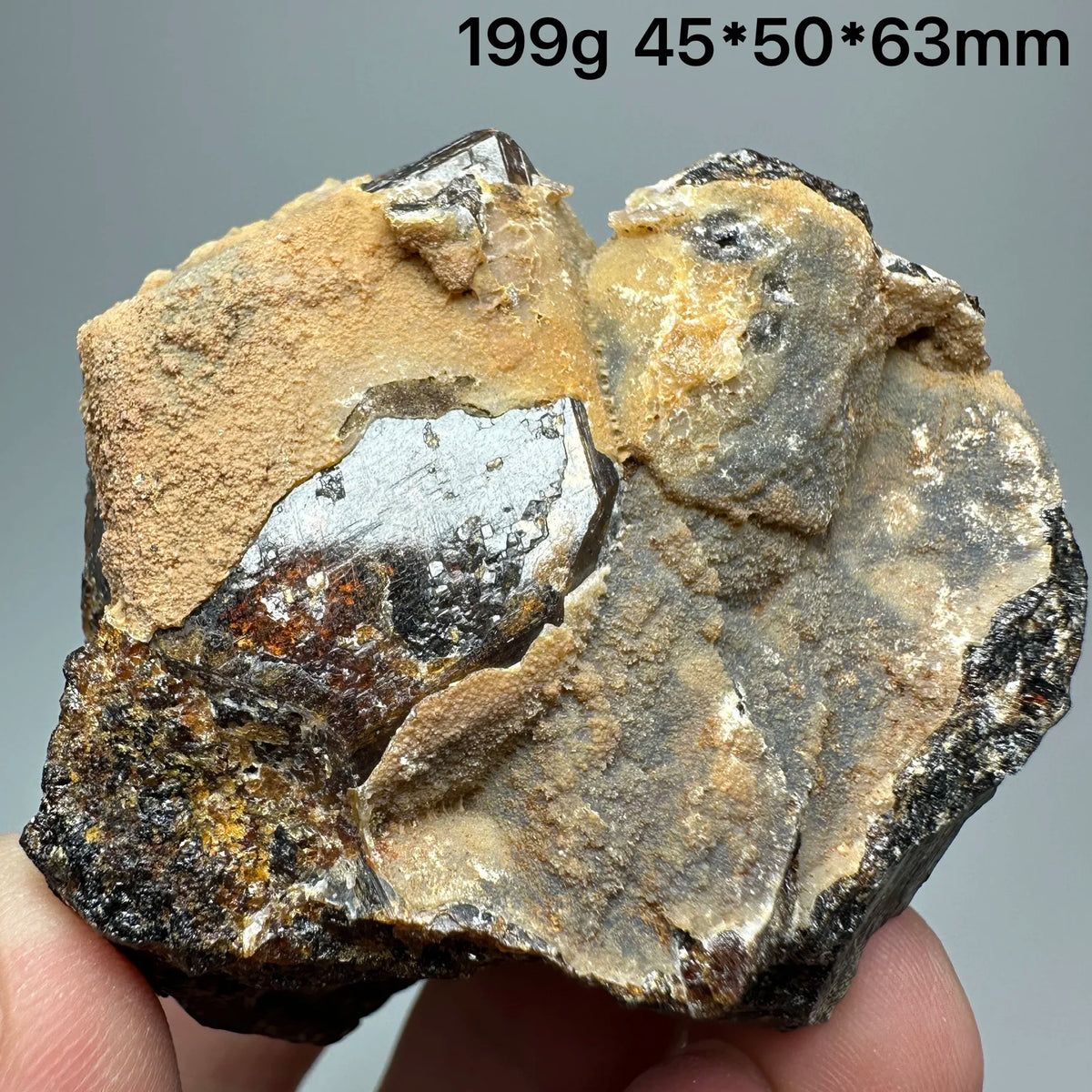 Natural Dark Brown Andradite Garnet Cluster Raw Crystal Mineral Specimen Calcite Matrix Healing Stone Home Decoration