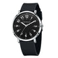 Women's Arabic Numeral Silicone Quartz Watch