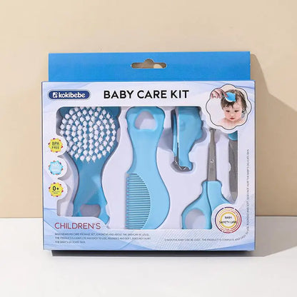 Baby Care Kit Baby Nail Clippers Nasal Aspirator Nose Cleaning Tool