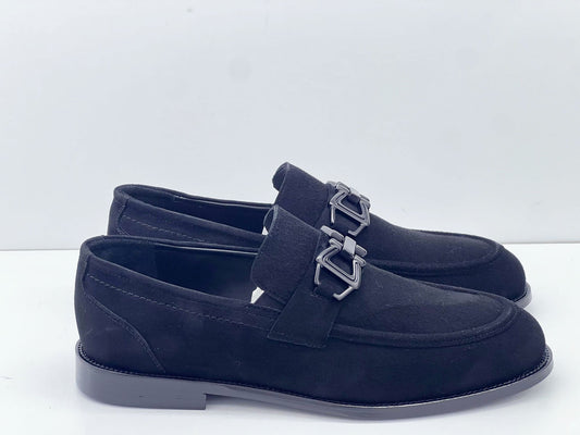 C Collection Suede Loafer - Navy