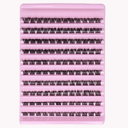 Lash Clusters Individual Lashes Extensions Natural Look Lashes D Curl Fluffy Cluster Lashes DIY Eyelash Extension